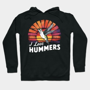 I Love Hummers Colibri Hummingbird Hoodie